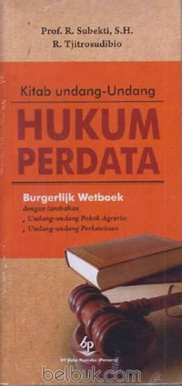 Image of Kitab undang-Undang Hukum Perdata