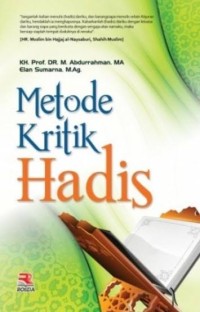 Image of Metode Kritik Hadits