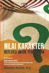 Image of Nilai Karakter Refleksi Untuk Pendidikian
