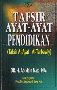 Image of Tafsir Ayat-Ayat Pendidikan